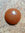 Cabochon, rund (15mm) - Aventurin "Orange"