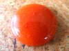 Cabochon, rund (25mm) - Aventurin "Orange"