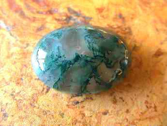 Cabochon oval - Moosachat