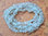 Splitterkette 80cm - Topaz "Blau" (Natur)
