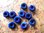 Minidonuts (8mm) - Lapis-Lazuli