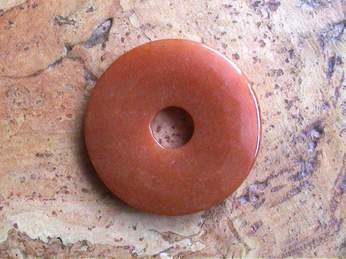 Donut (4,5cm)  - Aventurin "Orange"