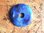 Donut (4,5cm) - Howlith "Lapisfarben" (gefärbt)