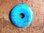 Donut (4,5cm) - Howlith "Türkisfarben" (gefärbt)