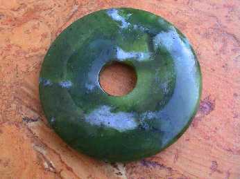 Donut (4,5cm)  - Jade "South China" (dunkel)