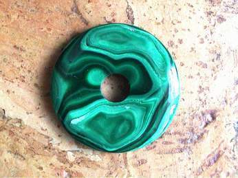 Donut (4,5cm)  - Malachit