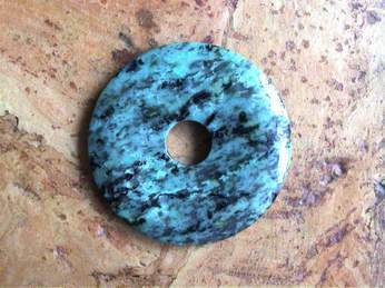 Donut (4,5cm)  - Chrysocoll-Diorit