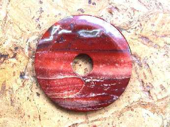 Donut (5,0cm)  - Regenbogenjaspis