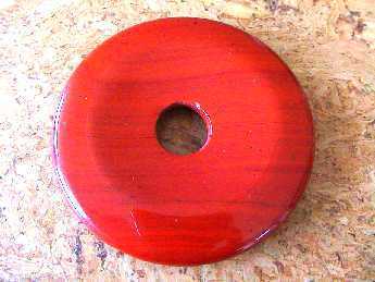 Donut (5,0cm)  - Jaspis "Rot"