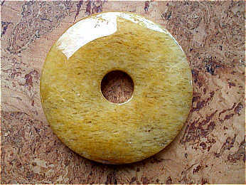Donut (5,0cm)  - Aventurin "Gelb"