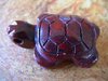 Schildkröte, gebohrt - Breccienjaspis