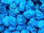 Trommelsteine (Kiloware!) - Magnesit "Nuggets, Blau" (gefärbt)