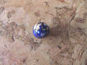 Lapis-Lazuli-Globus mini - 12mm Durchmesser