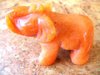 Edelsteingravuren - Elefant - Aventurin "Orange"