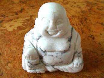 Edelsteingravuren - Buddha - Magnesit