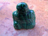 Edelsteingravuren - Buddha - Malachit