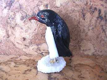 Edelsteingravuren - Vögel "mittel" - Pinguin