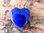 Anhänger - Lapis-Lazuli-Herz (Extra Qualität)