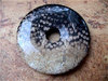 Donut (40mm) - Versteinertes Palmholz