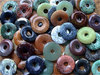 Donut (3,0cm) - Bunte Mischung (50er-Pack!)