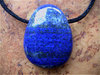 Trommelstein, gebohrt "XL" - Lapis-Lazuli (Extra Qualiät)