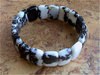 Rechteck-Armband - Zebra Marble (Zebra-Marmor)