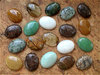 Cabochons oval "XL" - Bunte Mischung (20er-Pack!)