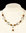 Halskette - Halskette - Tigerauge "Tibetischer Stil"