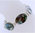 Paua-Armband - "Ovale Scheiben" 20 x 15mm