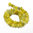 Strangware - Nugget-Perlen, rundlich, 9-12 x 7-10mm - Jade "Lemon"