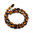 Strangware - Oval-Perlen, vierseitig, gedreht 12 x 6 x 6mm - Tigerauge (Extra Qualität)