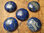 Cabochon, rund (25mm) - Lapis-Lazuli (natur!)