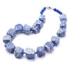 Halskette "Roh-Kristalle" - Lapis-Lazuli