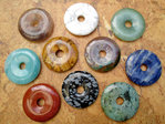 Donuts (40mm) - Bunte Mischung (10er-Pack!!!)
