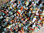 Splitterketten 47cm - Rutilquarz "Multicolour"