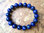 Kugelarmband 10mm - Lapis-Lazuli (natur!)