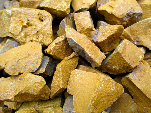 Mineralien - Jaspis "Gelb" (1kg-Pack!!!)