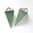 Anhänger - Aventurin, grün "Doppelpyramide"