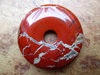 Donut (40mm) - Jaspis "Red Striped"