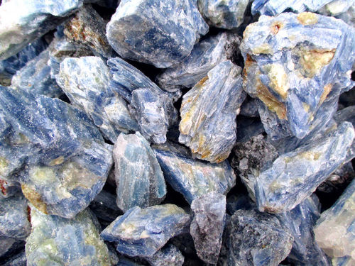 Mineralien - Disthen (Cyanit, Kyanit) (1kg-Pack!!!)