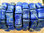 Armband "Bambus-Design" - Lapis-Lazuli (natur!)