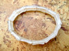 Armband "Bambus-Design" - Bergkristall (B-Qualität)