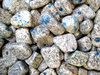 Trommelsteine (250 Gramm - Pack!) - K2-Granit (Azurit in Granit)
