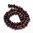 Strangware - Nugget-Perlen, rundlich, 9-12 x 7-10mm - Tigerauge "Rot"