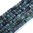 Strangware - Rondell-Perlen, facettiert 3 x 2mm - Indigolith (Turmalin "Blau")