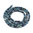 Strangware - Rondell-Perlen, facettiert 3 x 2mm - Indigolith (Turmalin "Blau")