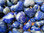 Herz, gebohrt "XL" - Lapis-Lazuli (natur!)