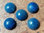 Cabochon, rund (15mm) - Blauquarz