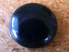 Cabochon, rund (25mm) - Obsidian "Schwarz"