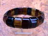 Armband "Rectangle" - Tigerauge "Multicolour"